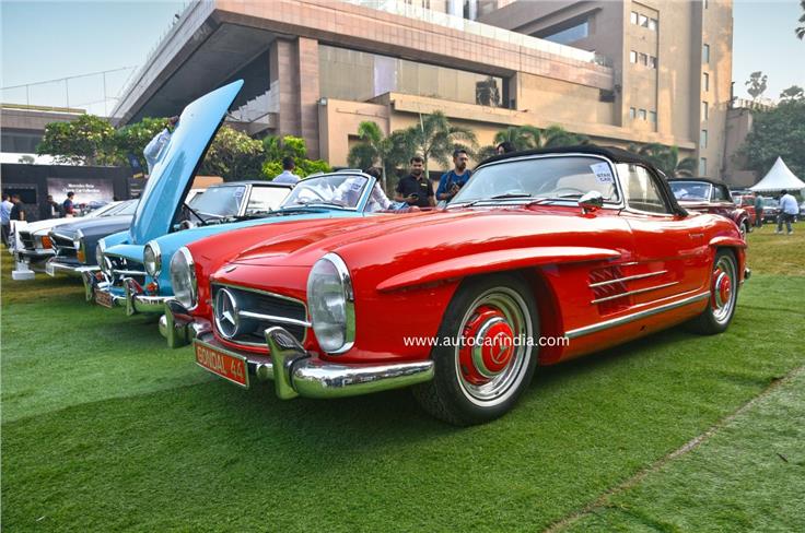 The iconic 300SL of the Maharaja of Gondal that has won every race it has participated in.
